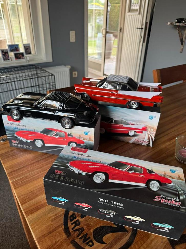 Bluetooth luidspreker usa models ! Laatste 3 !, Hobby en Vrije tijd, Modelauto's | 1:18, Nieuw, Ophalen