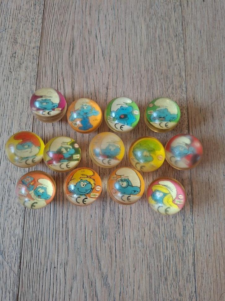 De smurfen stuiterballen 2013 Cora/Match, Collections, Schtroumpfs, Utilisé, Enlèvement