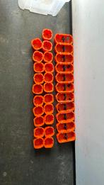 Te koop lot inbouw potjes voor gyproc enkel en dubbel, Enlèvement, Comme neuf, Interrupteur