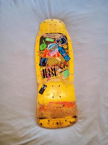 variflex vintage oldschool 80 90 skateboard deck skate santa