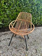 Chaise de Jardin Vintage Siège en Bambou, 1960s, Ophalen
