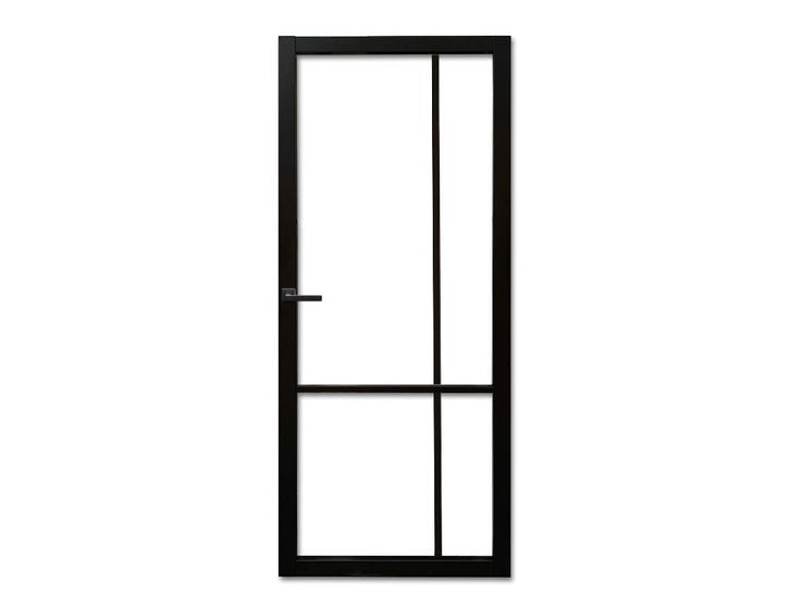 Staallook deur | Industriële deur | Binnendeur | €295,-, Doe-het-zelf en Bouw, Deuren en Vliegenramen, Nieuw, Binnendeur, Glas