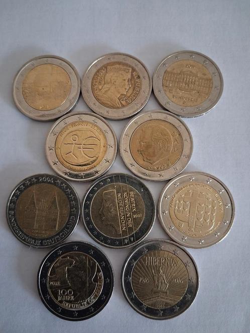10 X 2€ euromunten gelopen en nieuwe munten. (2), Postzegels en Munten, Munten | Europa | Euromunten, Setje, 2 euro, België, Verzenden