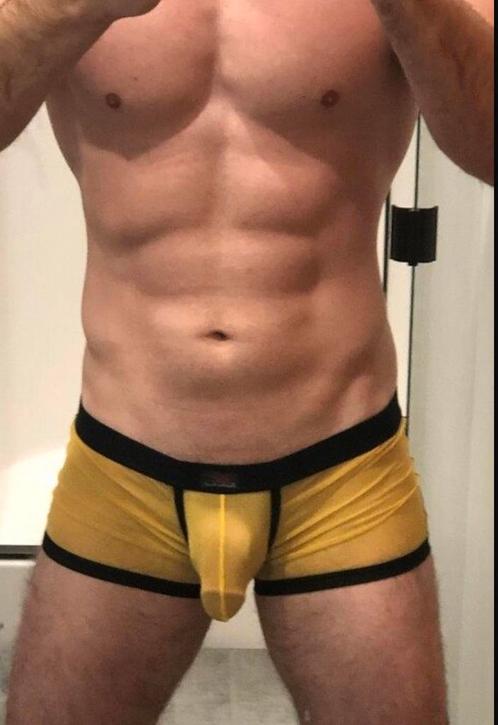 Tonnelle jaune taille L-XL, Vêtements | Hommes, Sous-vêtements, Boxer, Jaune, Envoi