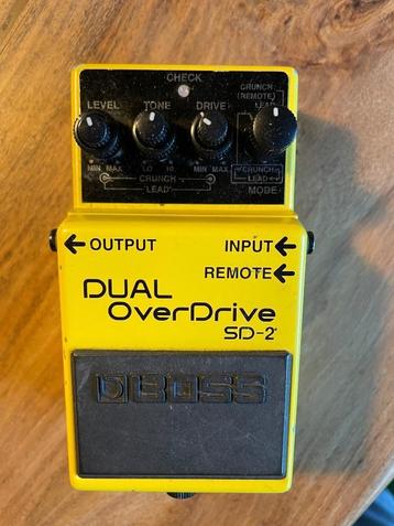 BOSS - Dual OverDrive - SD-2  beschikbaar voor biedingen