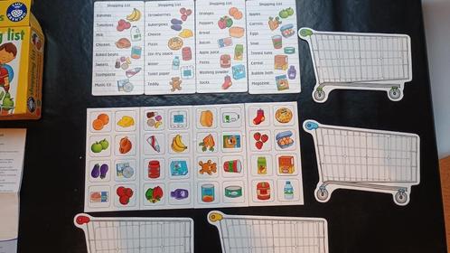 Jeu éducatif pour apprendre l'anglais, "the shopping list", Kinderen en Baby's, Speelgoed | Educatief en Creatief, Zo goed als nieuw