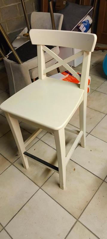 Ikea Ingolf barkruk, Huis en Inrichting, Ophalen, Gebruikt, 60 tot 90 cm, 1 kruk