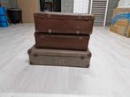 klassieke reiskoffers, Handtassen en Accessoires, Koffers, Ophalen, Overige materialen, Gebruikt, 70 cm of meer