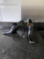2 paar dames schoenen zwart met passend rek systeem M 39, Noir, Porté, Enlèvement, Chaussures à haut talons