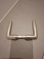 Deurklink, Doe-het-zelf en Bouw, Ophalen of Verzenden, Gebruikt, Inox, Klink of Kruk