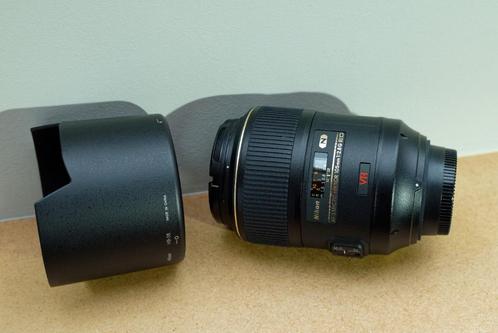 Objectif Micro-Nikkor AF-S VR 105mm f/2.8G IF-ED, Audio, Tv en Foto, Foto | Lenzen en Objectieven, Zo goed als nieuw, Macrolens