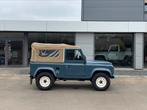 Land Rover Defender 90 Soft Top - Oldtimer, Auto's, Land Rover, Te koop, Beige, Trekhaak, Blauw