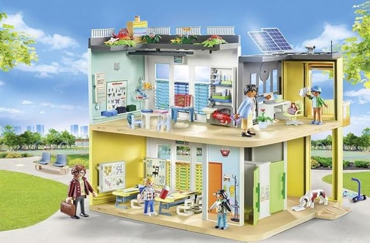 École meublée Playmobil LIVRAISON RAPIDE ET GRATUITE, Enfants & Bébés, Jouets | Playmobil, Neuf, Ensemble complet, Envoi