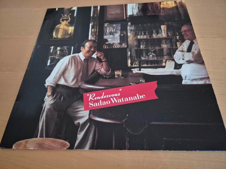 Sadao Watanabe LP 1984 « Rendezvous », CD & DVD, Vinyles | Jazz & Blues, Comme neuf, Jazz, Enlèvement ou Envoi