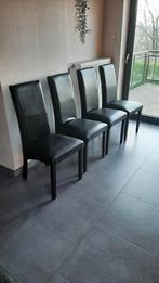 4 belles chaises salle à manger, Maison & Meubles, Cuir, Comme neuf, Enlèvement, Quatre