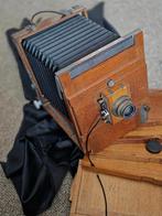 Vintage houten filmcamera, Ophalen, Gebruikt, Camera