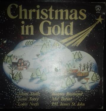 LP- Christmas In Gold - uiterst zeldzame LP -BELGISCH