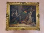 Schilderij Herfst / Jachttafereel, Antiek en Kunst, Ophalen