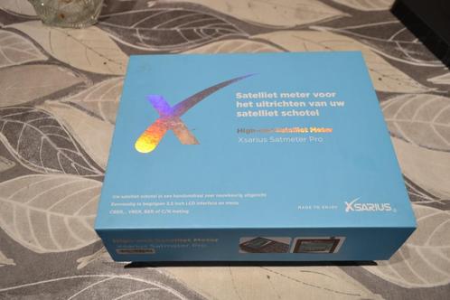 Xsarius Satmeter Pro 02, Audio, Tv en Foto, Schotelantennes, Zo goed als nieuw, (Schotel)antenne-accessoires, Overige merken, Ophalen of Verzenden