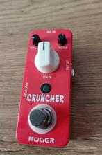 Mooer Cruncher 2010s - Red, Ophalen of Verzenden, Zo goed als nieuw, Distortion, Overdrive of Fuzz