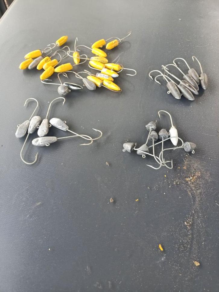 Lichte shadkopjes,loodkopppen voor shads, Watersport en Boten, Hengelsport | Zeevissen, Zo goed als nieuw, Ophalen