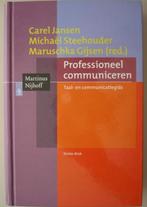 11. Professioneel communiceren taal- en communicatiegids 200, Boeken, Studieboeken en Cursussen, Carel Jansen, Verzenden, Zo goed als nieuw