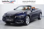 BMW 430 4-serie Cabrio 430i X-Drive Luxury Facelift BTW Auto, Te koop, Bedrijf, Benzine, Blauw