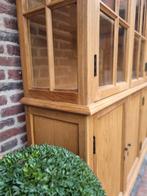 Eiken buffetkast/vitrinekast flamant, Huis en Inrichting, Ophalen of Verzenden, Zo goed als nieuw