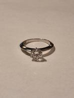 18kt Witgouden ring met 1.09 ct lab diamant, Ophalen, Nieuw