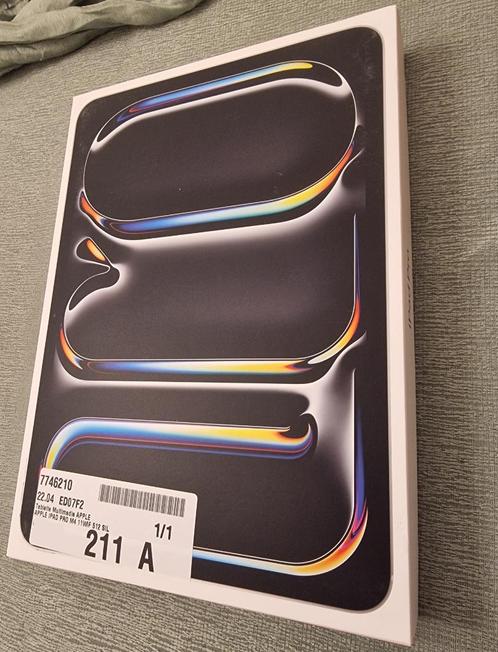 Apple iPad 11" PRO (M4 ) WIFI Silver  *NIEUW* + garantie, Computers en Software, Apple iPads, Nieuw, Apple iPad, Wi-Fi, 11 inch