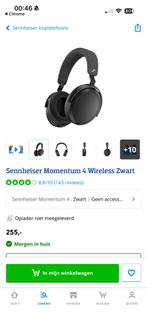 Sennheiser Momentum 4, Audio, Tv en Foto, Hoofdtelefoons, Ophalen, Zo goed als nieuw, Sennheiser