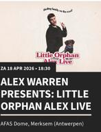 Alex warren tickets, Twee personen, April