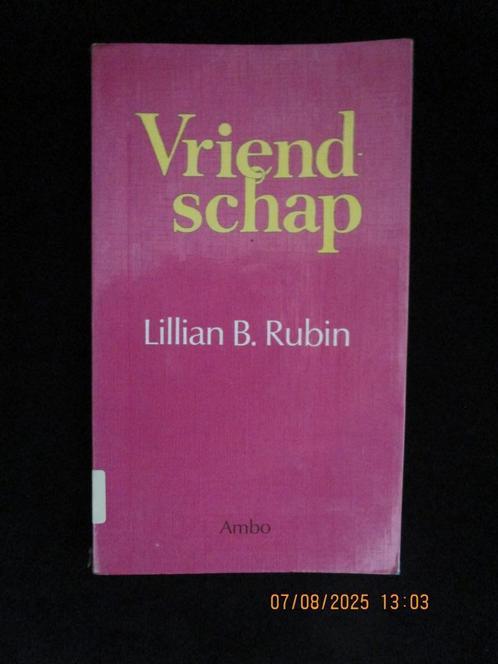 VRIENDSCHAP - LILIAN RUBIN, Boeken, Overige Boeken, Gelezen, Ophalen of Verzenden