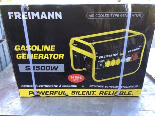 Luchtgekoelde benzine generator Freimann S8500W, Doe-het-zelf en Bouw, Aggregaten, Nieuw, Benzine, Minder dan 5 kVA, Ophalen