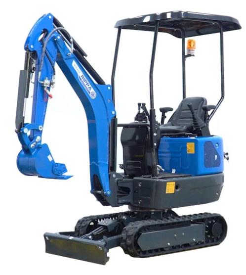 Rippa minigraafmachine 1t met kubota motor € 9.920.-btw inb., Zakelijke goederen, Machines en Bouw | Kranen en Graafmachines, Graafmachine