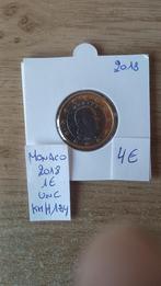 Monaco 2018 pièce de 1 € neuve, Ophalen of Verzenden, Monaco, 1 euro, Losse munt