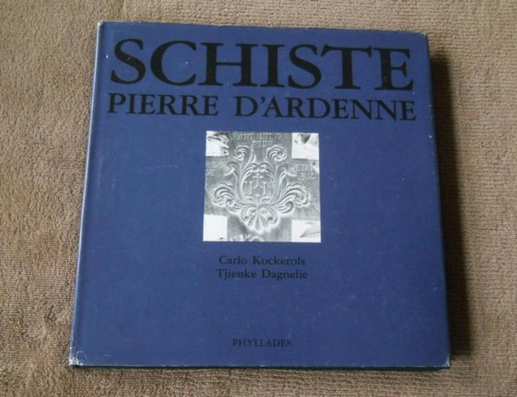 Schiste pierre d 'Ardenne (C. Kockerols & T. Dagnelie), Livres, Art & Culture | Architecture, Utilisé, Enlèvement ou Envoi