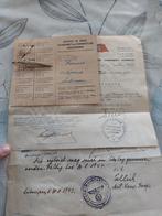 Duitse WO2 Belgische Arbeitsausweis 1943/44, Ophalen of Verzenden