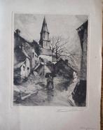 Eau forte Camille Barthélémy, Antiquités & Art, Art | Eaux-fortes & Gravures, Enlèvement ou Envoi