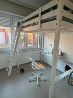 Stapelbed 140 op 200, Ophalen, Zo goed als nieuw, 200 cm, Stapelbed