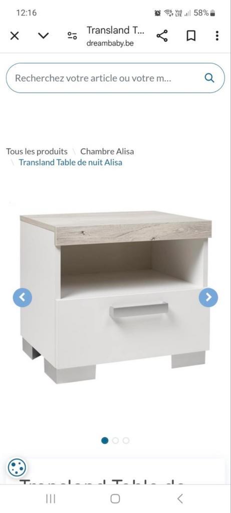 chambre enfant alisa de chez dreambaby, Enfants & Bébés, Chambre d'enfant | Meubles Autre, Comme neuf, Commode, Enlèvement