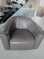 Eenzit taupe leder, Huis en Inrichting, Fauteuils, Ophalen
