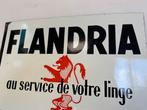 FLANDRIA oud emaille reclamebord, Antiek en Kunst, Ophalen of Verzenden
