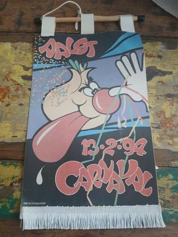 Carnaval wimpel 1994.. aalst, Enlèvement ou Envoi, Comme neuf