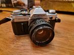 Vintage Foto camera Canon AE-1 lens FD 50MM 1:1.8, Audio, Tv en Foto, Fotocamera's Analoog, Ophalen of Verzenden, Canon