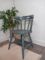 Stoel kleur Blue Pine, Huis en Inrichting, Stoelen, Ophalen, Hout