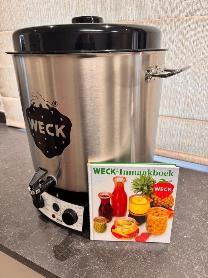 Weck inmaakketel volautomatisch, Huis en Inrichting, Keuken | Potten en Pannen, Zo goed als nieuw, Kookpan of Snelkookpan, Inox