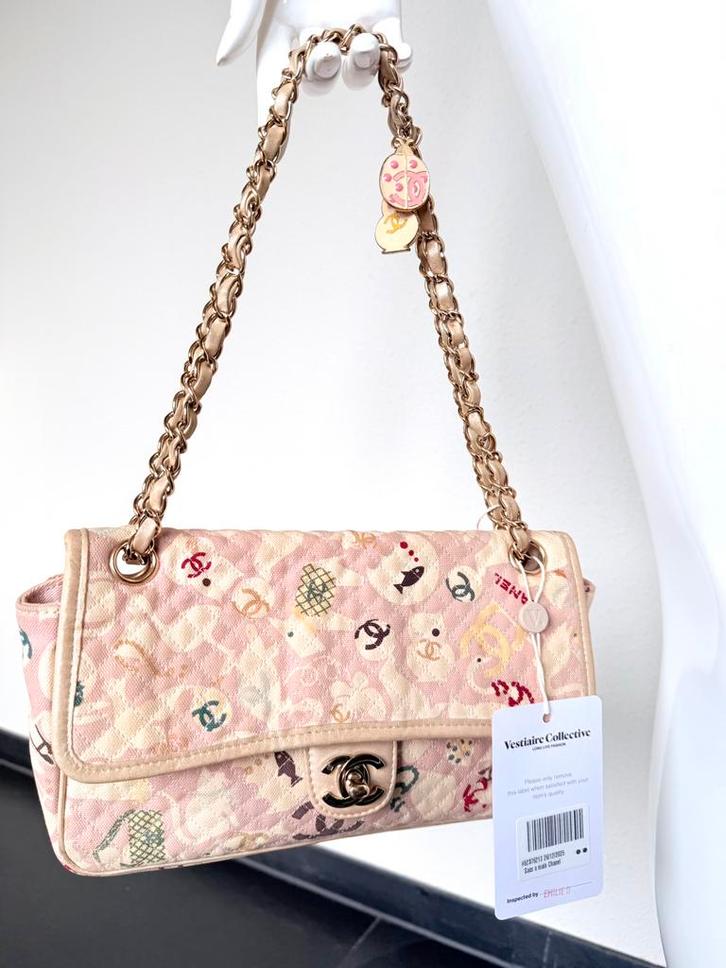 CHANEL LIMITED EDITION FLAB BAG (NEW €5.150) AUTHENTIEK💖💖, Handtassen en Accessoires, Tassen | Damestassen, Zo goed als nieuw