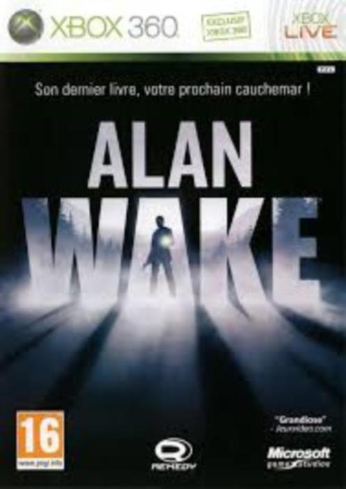 Jeu Xbox 360 Alan Wake., Consoles de jeu & Jeux vidéo, Jeux | Xbox 360, Utilisé, Aventure et Action, 1 joueur, À partir de 16 ans