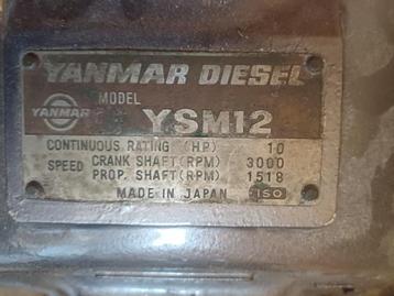 moteur Yanmar YSM12 beschikbaar voor biedingen